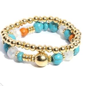 Texan Texture - Gold Bracelet